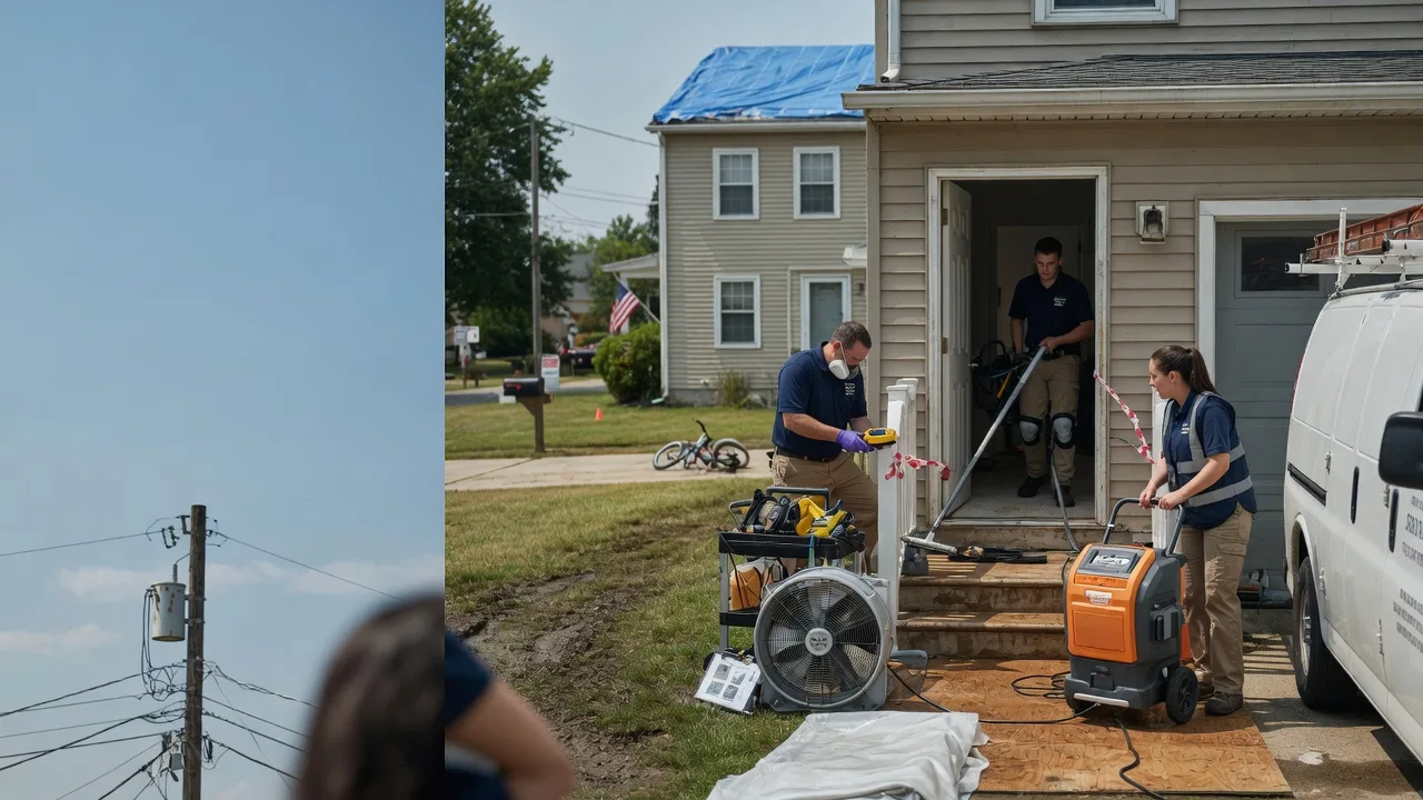 Water Damage Repair in Marion, OH near me